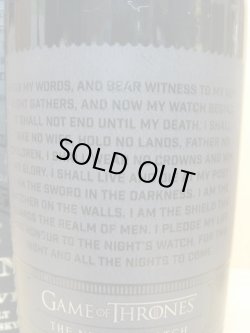 画像4: オーバン ベイ リザーブ　ザ ナイト ウォッチ　ゲーム オブ スローンズ43度700ml 