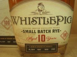 画像3: ホイッスルピッグ 10年 スモールバッチ・ライ50度700ml正規品
