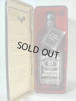 画像1: ジャックダニエルブラック43度750ml正規品スチール缶入り