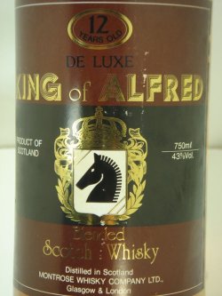 画像2: キングオブアルフレッド12年43度750ml　並行品