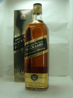 画像1: ジョニーウォーカー黒ラベル12年特級43度750ml正規品