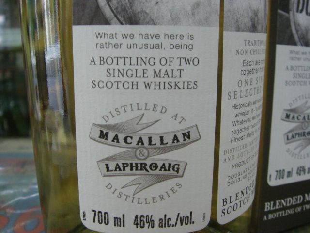 マッカラン＆ラフロイグ ダブルバレル10年 46度 700ml ウイスキー