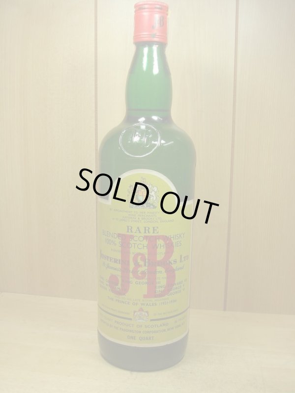 画像1: J&B（ジャステリー二＆ブルックス）レア43度1000ml並行品