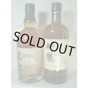 画像: 竹鶴 ピュアモルト&キリン  富士46度700ml 2本セット