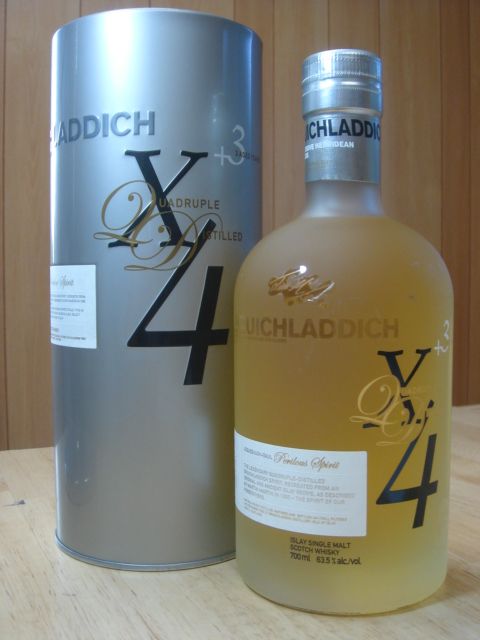 ブルイックラディ X4 3 エックスフォー プラススリー 63 5 700ml正規品 ウイスキー