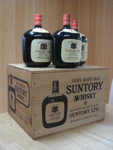 サントリー オールド SUNTORY old WHISKY ６本入 木箱 - ウイスキー