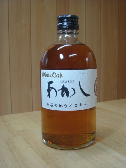 ホワイトオーク 地ウイスキーあかし （ブレンディッド）40度500ml - 酒のはせがわ