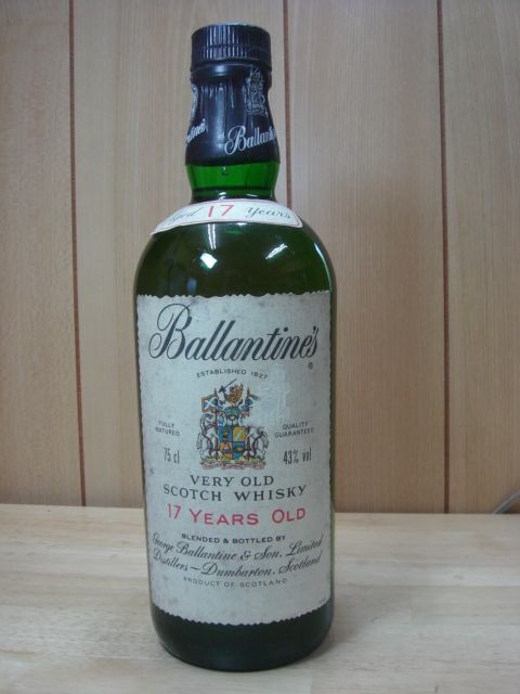 終売品】ballantines 17年 旧ボトル - ウイスキー