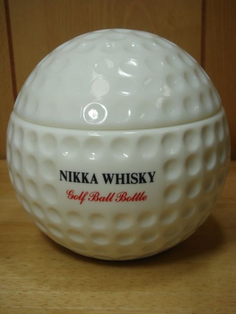 ニッカゴルフボール陶器ボトル特級表示43度500ml - 酒のはせがわ