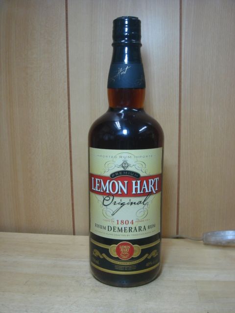 古酒 旧ボトル LEMON HART DEMERARA RUM elc.or.jp