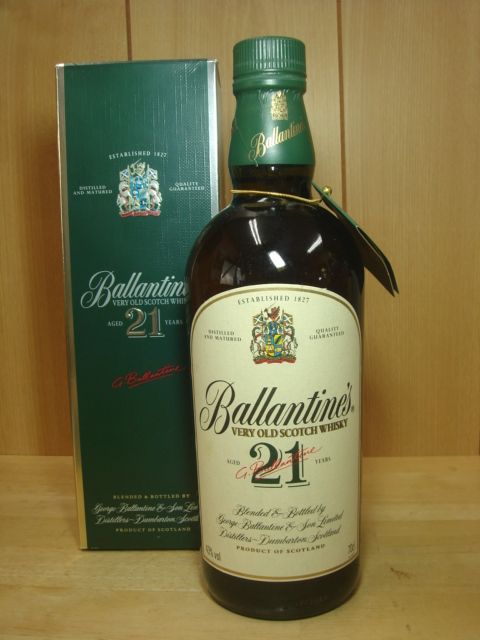 最安値に挑戦 21年 Ballantines（バランタイン）21年 Bally ベリー