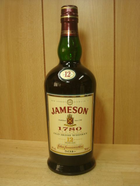 ジェムソン12年　オールドボトル　1780