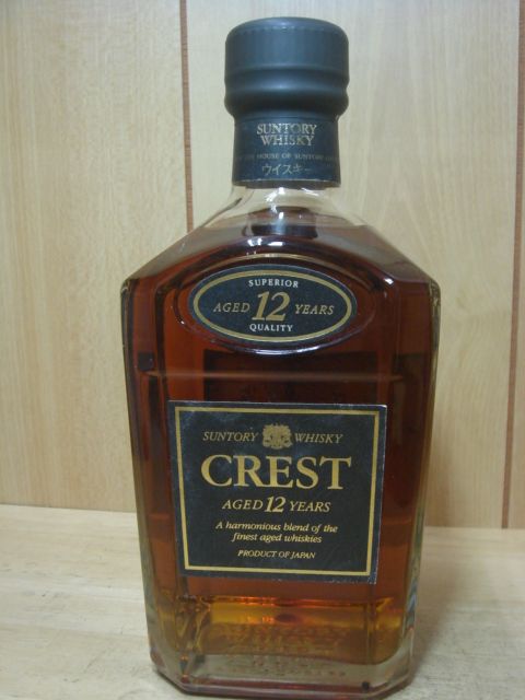 サントリー クレスト12年43％750ml終売品 ウイスキー