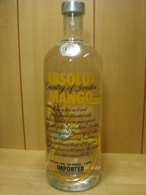 画像1: アブソルート ウォッカ マンゴー 40度1000ml旧ボトル